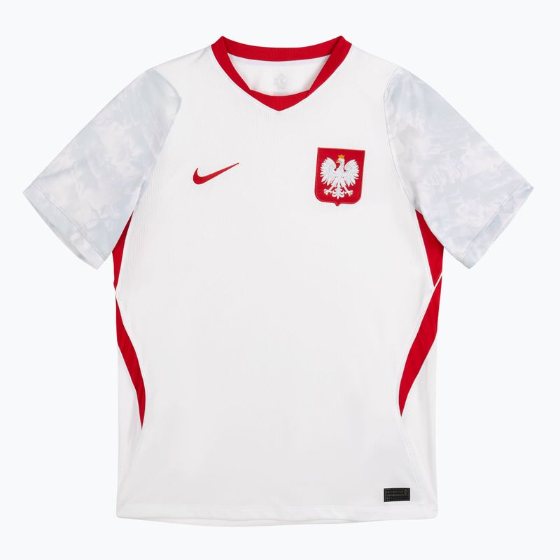Pánske futbalové tričko Nike Dri-Fit Poland Stadium Home 2026 white/field silver 3