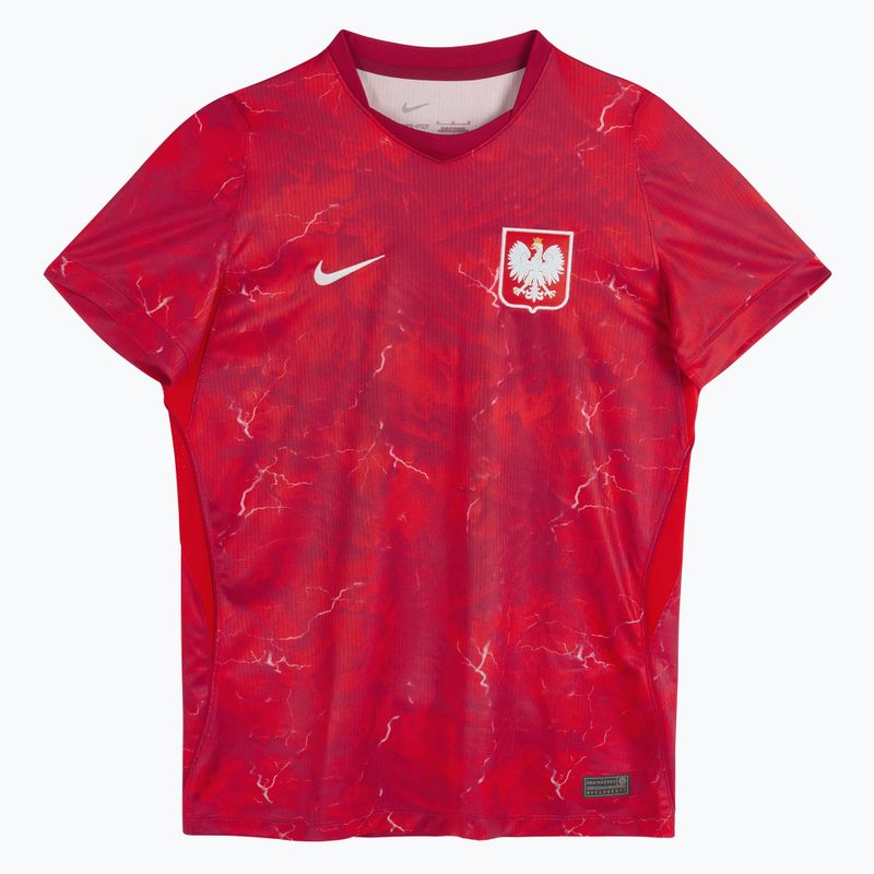 Dámsky futbalový dres Nike Dri-Fit Poland Stadium Away 2026 noble red/sport red 3