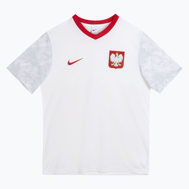 Pánske futbalové tričko Nike Dri-Fit Poland Home 2026 white/field silver 3
