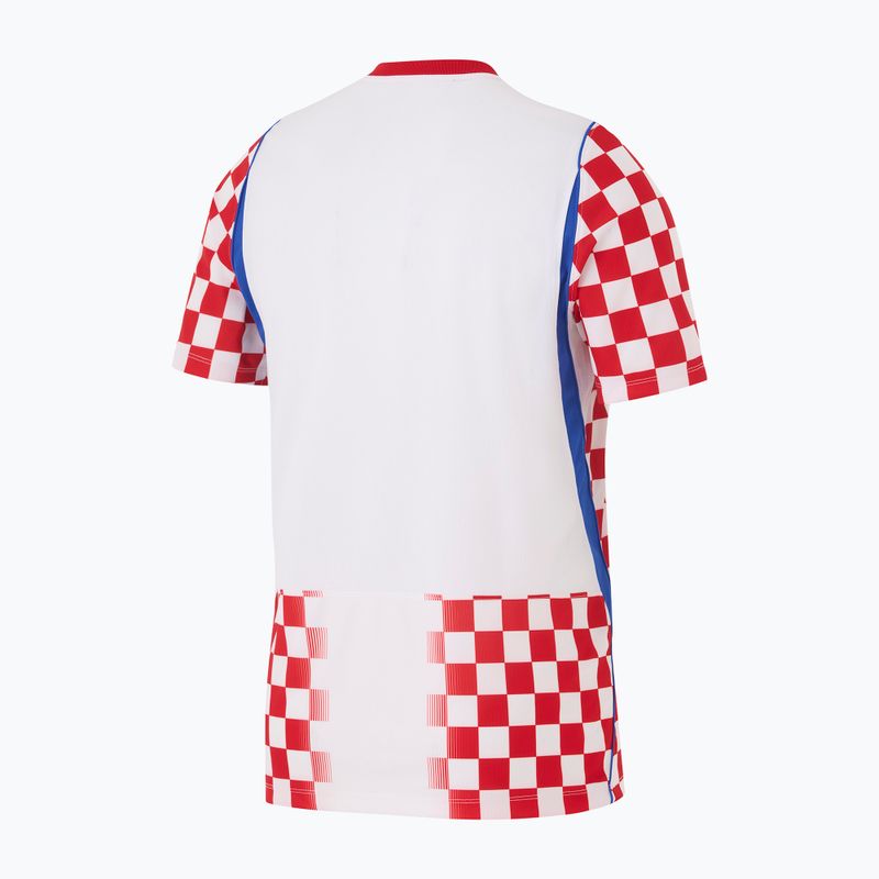 Pánsky futbalový dres Nike Dri-Fit Croatia Stadium Home 2026 white/university red 2