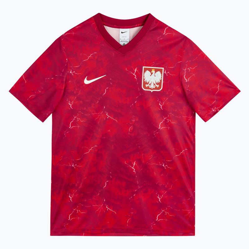 Pánske futbalové tričko Nike Dri-Fit Poland Away 2026 noble red/sport red 3