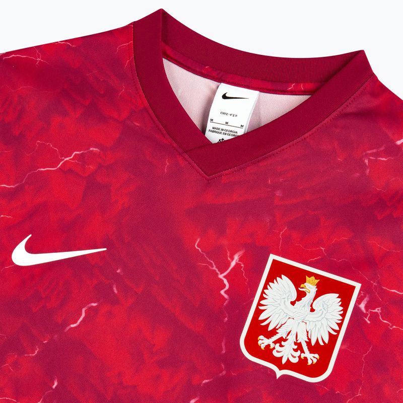 Pánske futbalové tričko Nike Dri-Fit Poland Away 2026 noble red/sport red 4