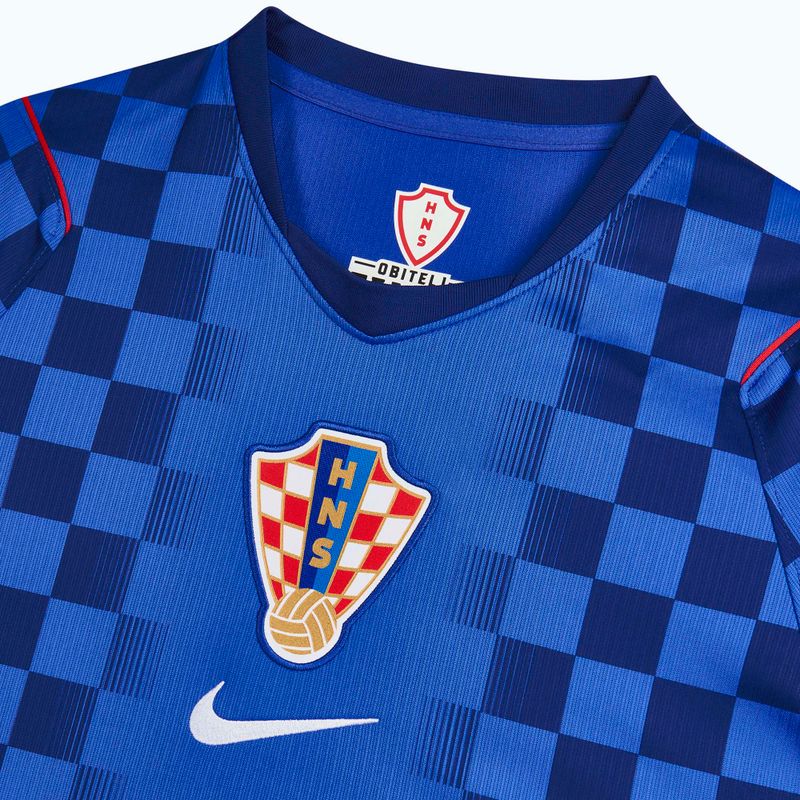 Pánske futbalové tričko Nike Dri-Fit Croatia Stadium Away 2026 deep royal blue/hyper royal 4