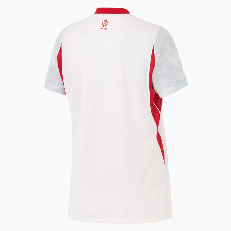 Dámsky futbalový dres Nike Dri-Fit Poland Stadium Home 2026 white/field silver 3