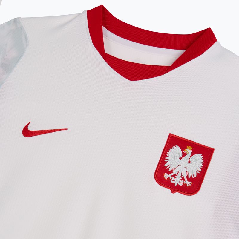 Dámsky futbalový dres Nike Dri-Fit Poland Stadium Home 2026 white/field silver 5