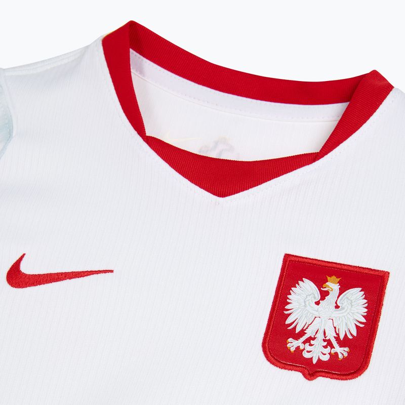Detská futbalová súprava Nike Dri-Fit Poland Stadium Home Kit white/field silver 4