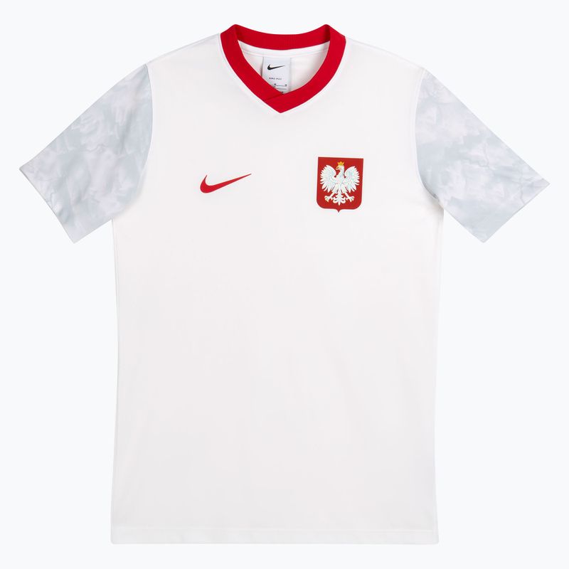 Detský futbalový dres Nike Dri-Fit Poland Home 2026 white/field silver 3