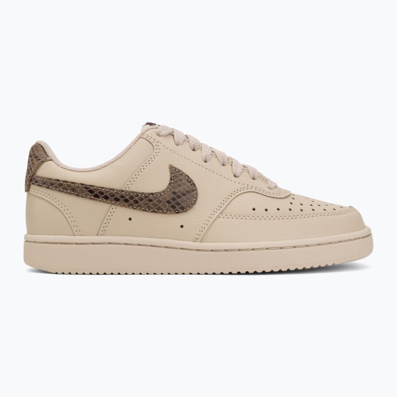 Dámske topánky Nike Court Vision Low Premium sanddrift/black/british khaki 2