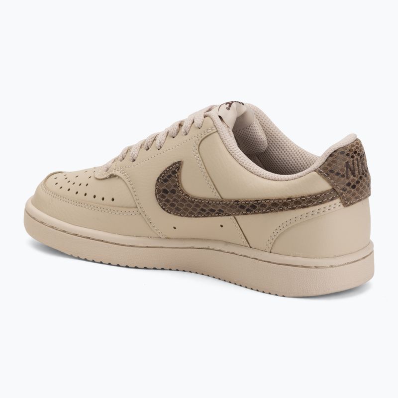Dámske topánky Nike Court Vision Low Premium sanddrift/black/british khaki 3