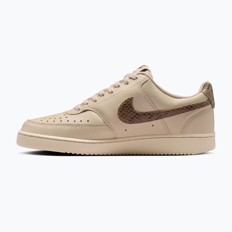 Dámske topánky Nike Court Vision Low Premium sanddrift/black/british khaki 2