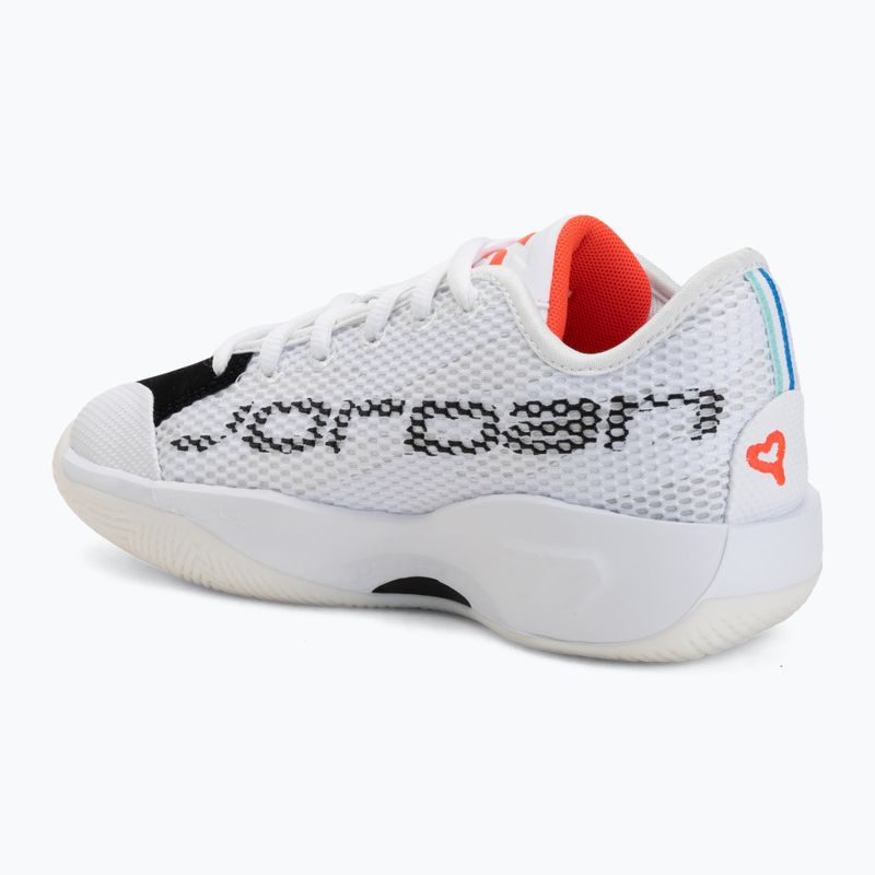 Detské basketbalové topánky Nike Jordan Luka 77 GS Jr white/black/sail/bright crimson 3
