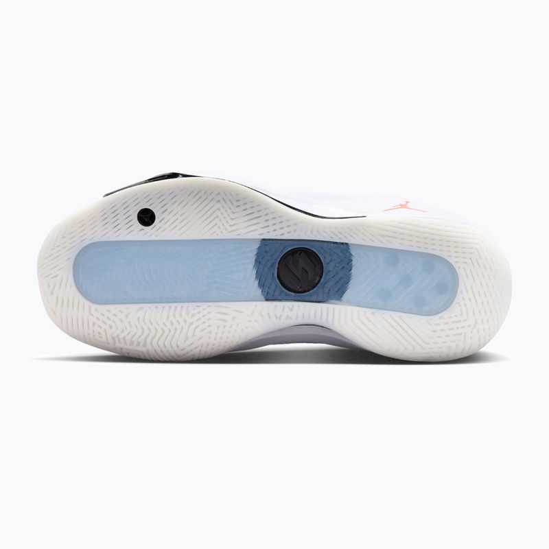 Detské basketbalové topánky Jordan Gap 77 GS Jr white/black/sail/bright crimson 10