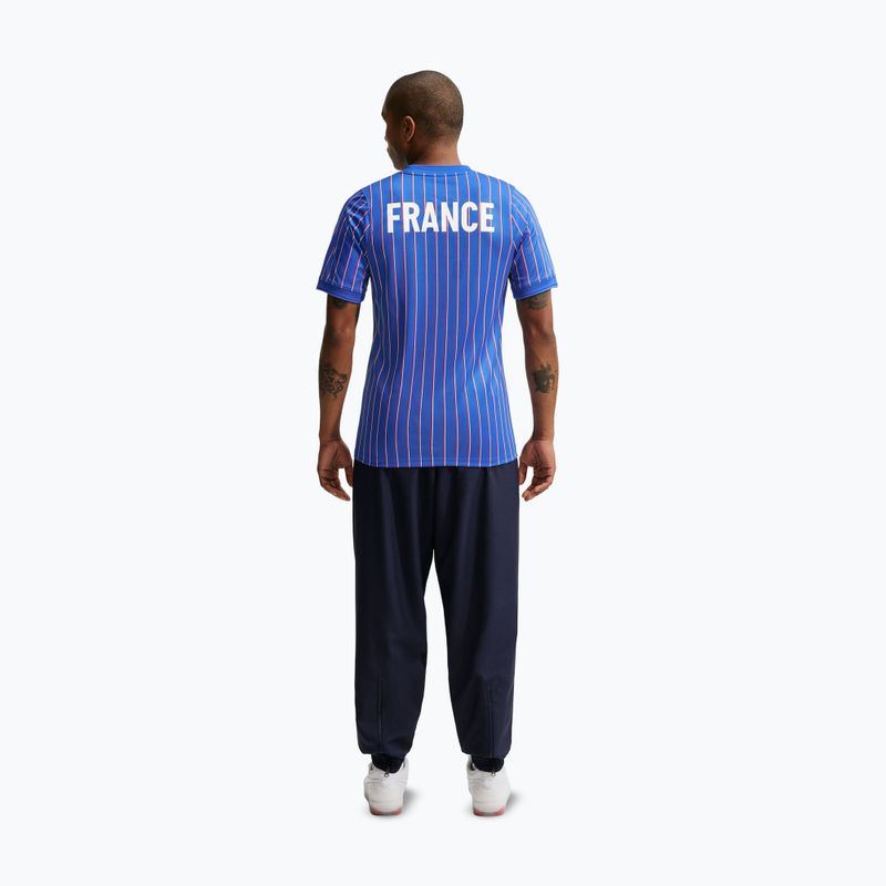 Pánsky futbalový dres Nike FFF Academy Pro Pre-Match game royal/university red/white 3