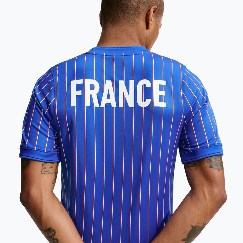 Pánsky futbalový dres Nike FFF Academy Pro Pre-Match game royal/university red/white 5