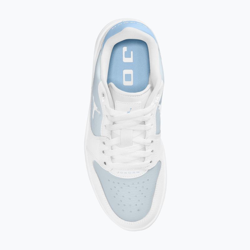 Dámske topánky Jordan Court Connect Low white/aura/psychic blue 4