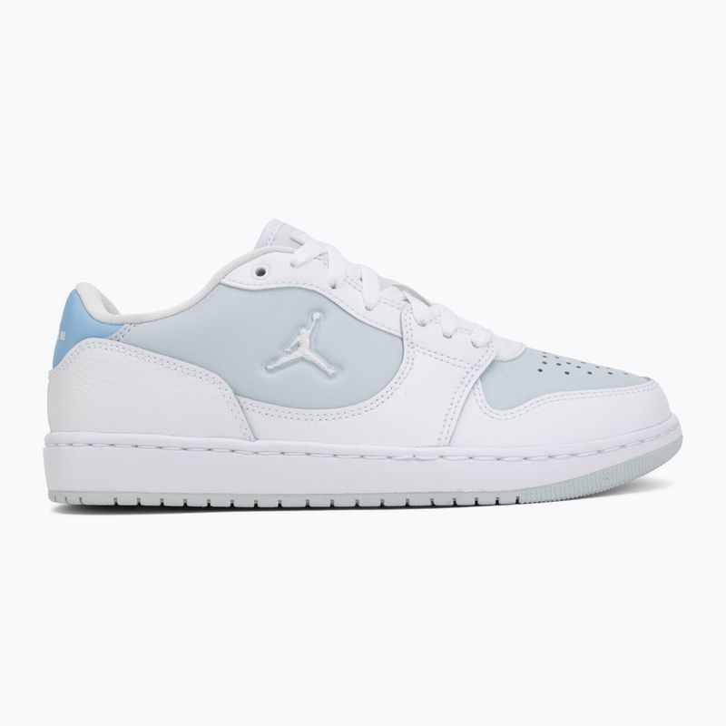 Dámske topánky Jordan Court Connect Low white/aura/psychic blue 2