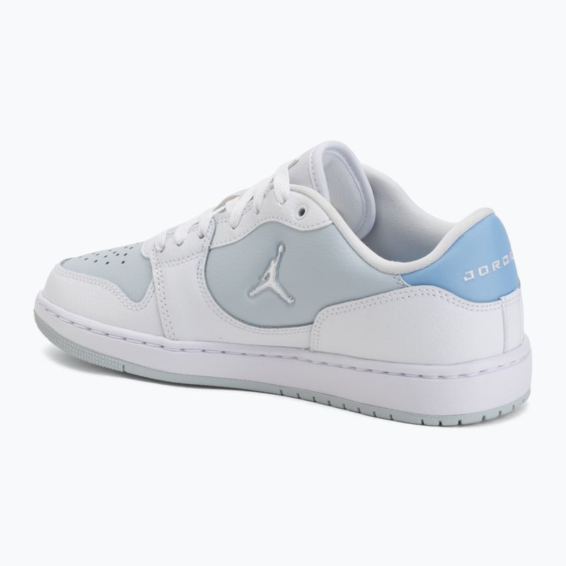 Dámske topánky Jordan Court Connect Low white/aura/psychic blue 3