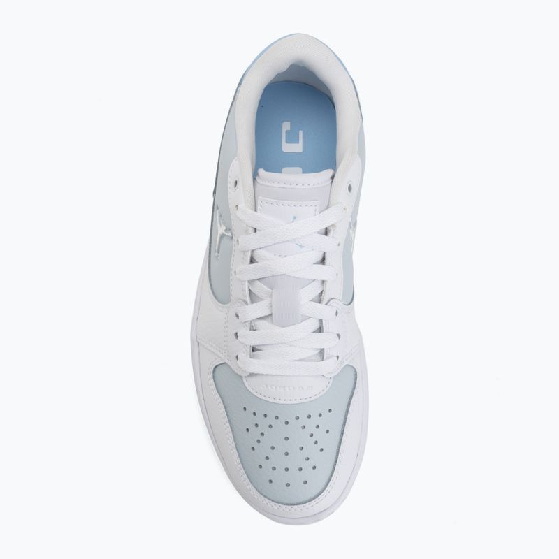 Dámske topánky Jordan Court Connect Low white/aura/psychic blue 5