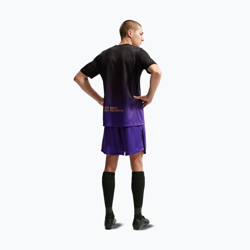 Pánske futbalové šortky Nike FC Barcelona 2026/27 Stadium Away field purple/black/black 3