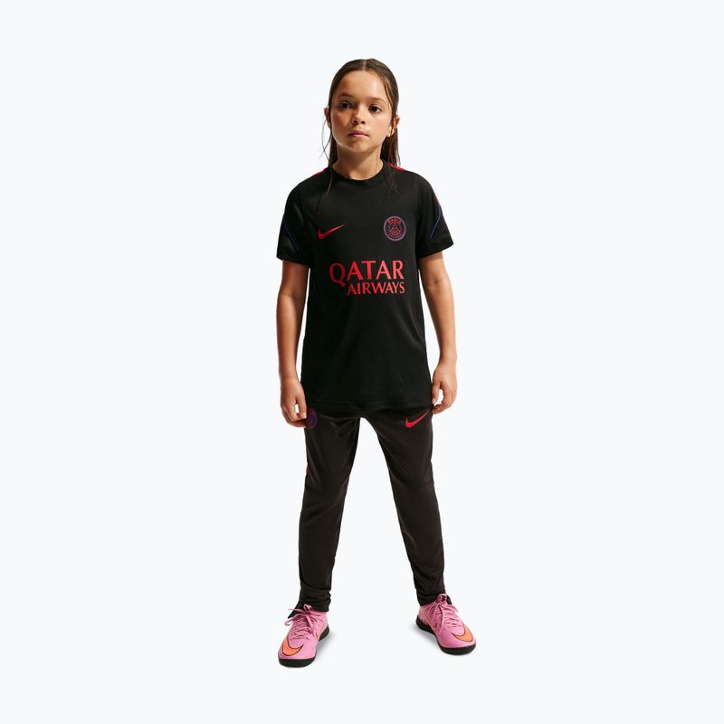 Detský futbalový dres Nike Paris Saint-Germain Strike Dri-Fit black/hyper royal/global red/global red 2