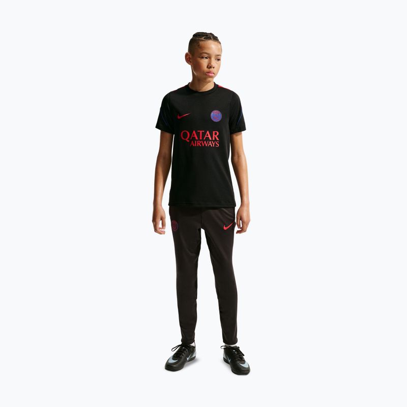 Detský futbalový dres Nike Paris Saint-Germain Strike Dri-Fit black/hyper royal/global red/global red 3