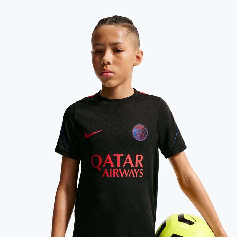 Detský futbalový dres Nike Paris Saint-Germain Strike Dri-Fit black/hyper royal/global red/global red 4