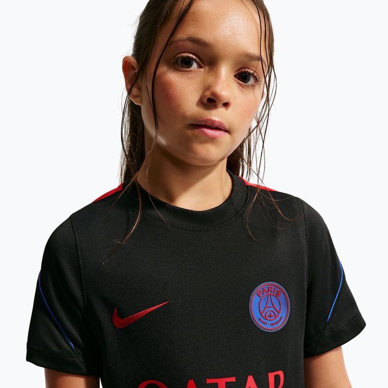 Detský futbalový dres Nike Paris Saint-Germain Strike Dri-Fit black/hyper royal/global red/global red 6