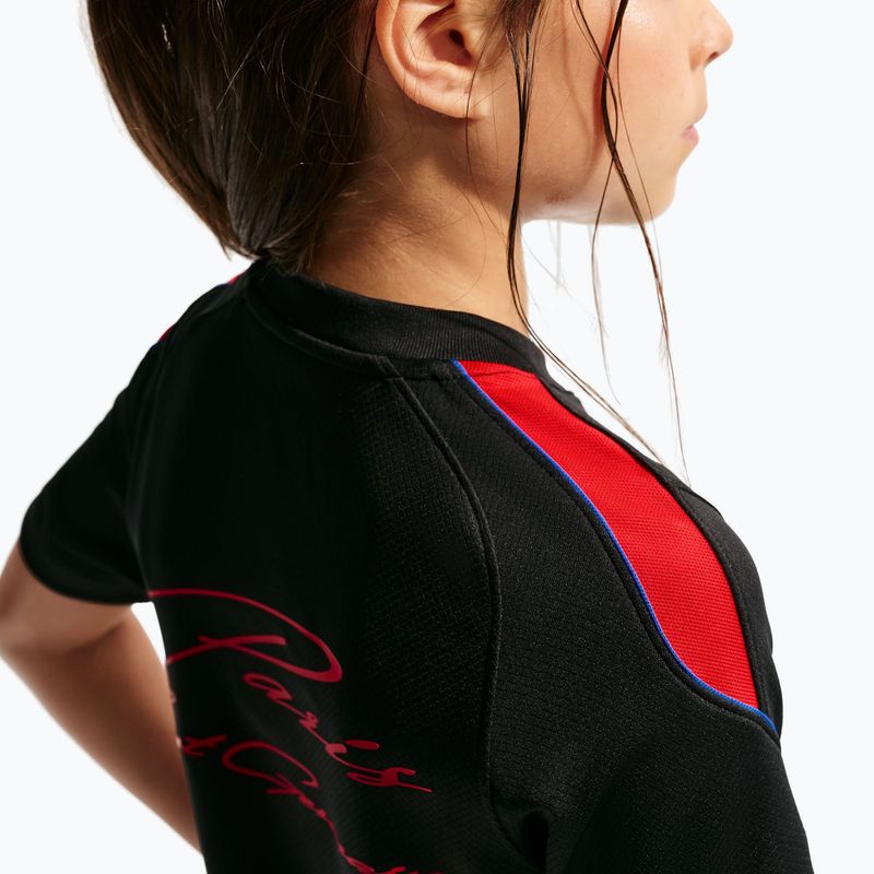 Detský futbalový dres Nike Paris Saint-Germain Strike Dri-Fit black/hyper royal/global red/global red 7