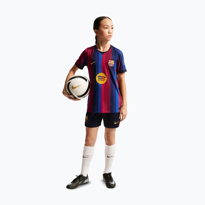 Detský futbalový dres Nike FC Barcelona Dri-Fit ADV Match deep garnet/blue void 5