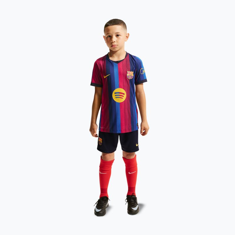 Detský futbalový dres Nike FC Barcelona Dri-Fit ADV Match deep garnet/blue void 6