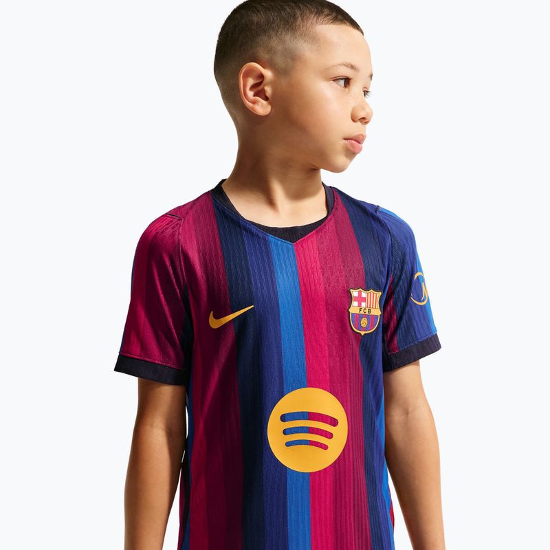 Detský futbalový dres Nike FC Barcelona Dri-Fit ADV Match deep garnet/blue void 8