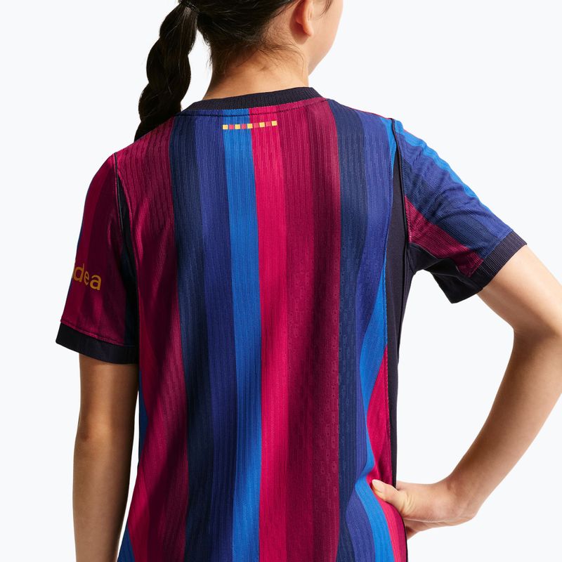 Detský futbalový dres Nike FC Barcelona Dri-Fit ADV Match deep garnet/blue void 9