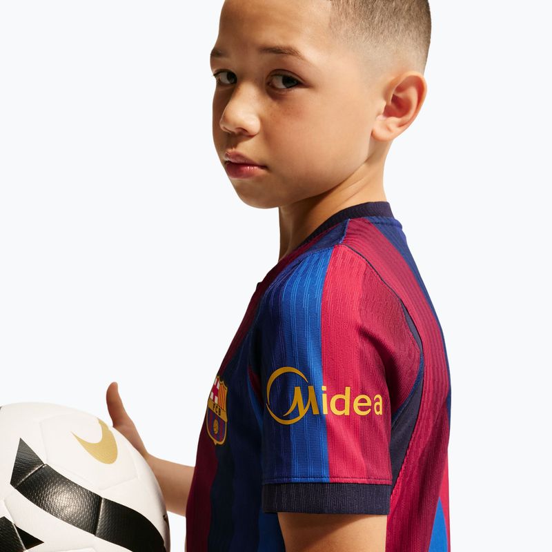 Detský futbalový dres Nike FC Barcelona Dri-Fit ADV Match deep garnet/blue void 10