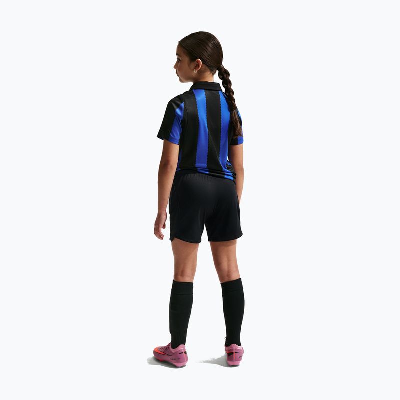 Detské futbalové šortky Nike Inter Milan Dri-Fit Stadium Home black/university gold 3