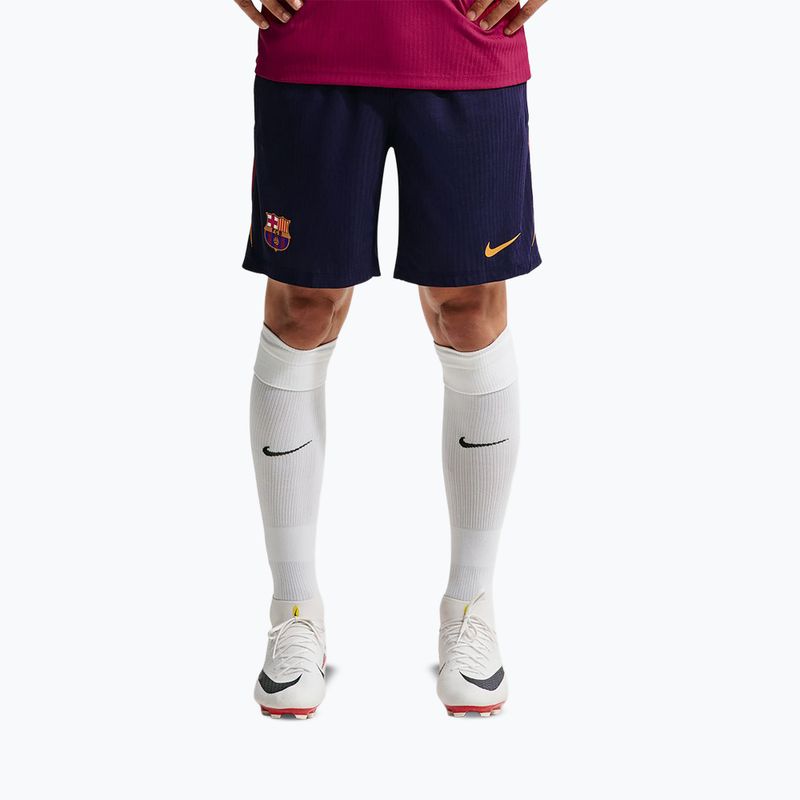 Detské futbalové šortky Nike FC Barcelona Dri-Fit ADV Strike Elite blackened blue/noble red/mineral yellow