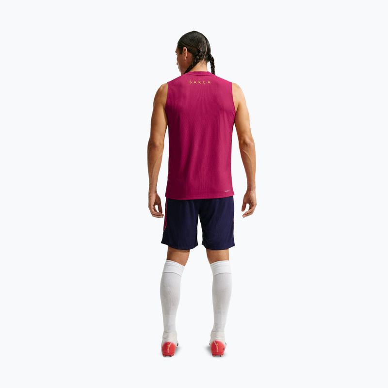 Spodenki piłkarskie męskie Nike FC Barcelona Dri-Fit ADV Strike Elite blackened blue/noble red/mineral yellow 3