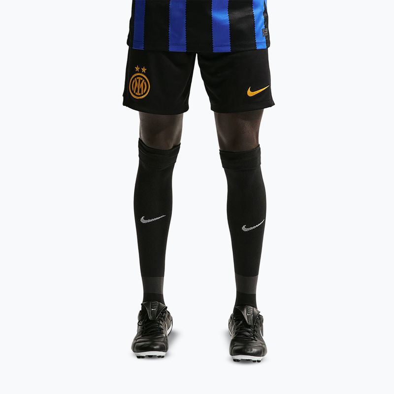 Pánske futbalové šortky Nike Inter Milan Dri-Fit Stadium Home black/university gold