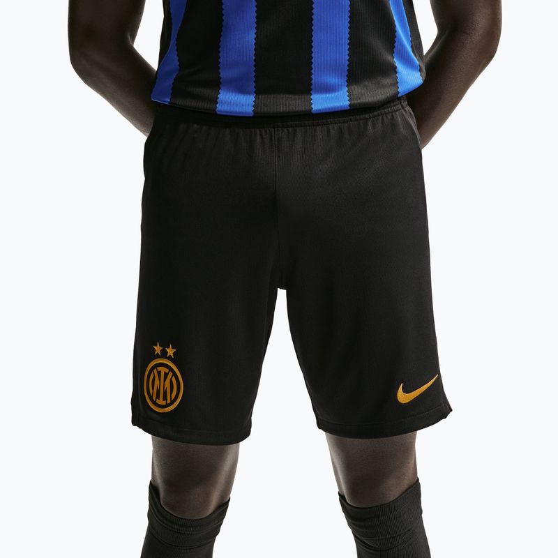 Pánske futbalové šortky Nike Inter Milan Dri-Fit Stadium Home black/university gold 5
