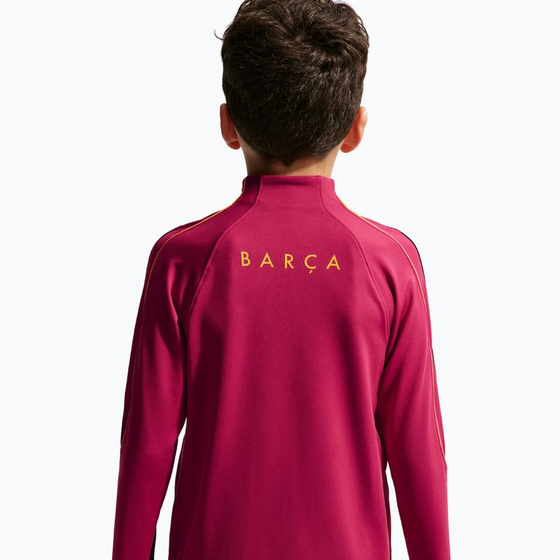 Detská futbalová mikina Nike FC Barcelona Strike Dri-Fit Soccer Knit Drill Top 7