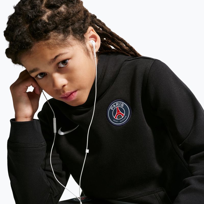 Detská mikina Nike Paris Saint-Germain Club black/white 6