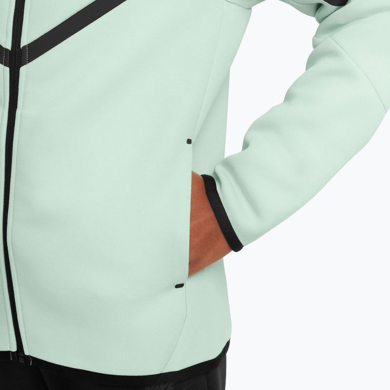 Detská mikina Nike Sportswear Tech Fleece Full Zip barely green/black/black 3