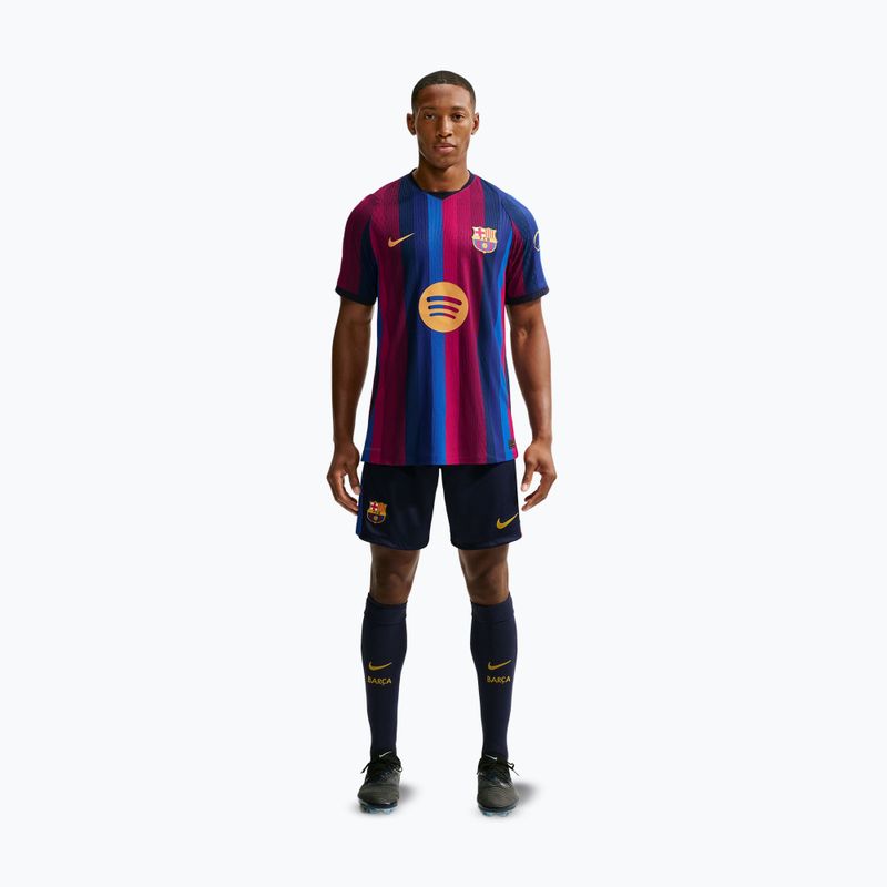 Pánsky futbalový dres Nike FC Barcelona Dri-Fit ADV Match deep garnet/blue void 2
