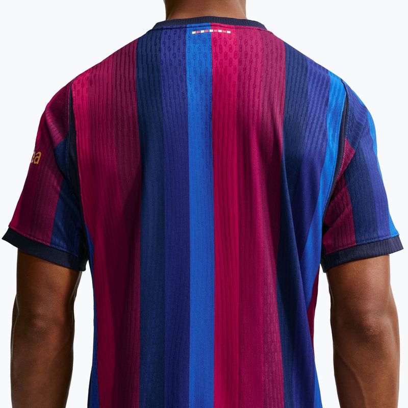 Pánsky futbalový dres Nike FC Barcelona Dri-Fit ADV Match deep garnet/blue void 5