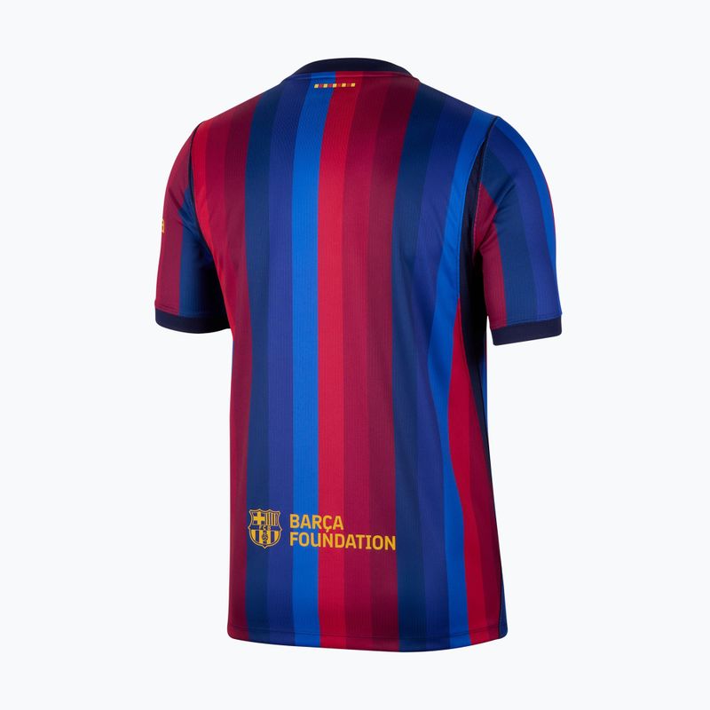 Pánsky futbalový dres Nike FC Barcelona Dri-Fit Stadium Home deep garnet/blue void/mineral yellow 8