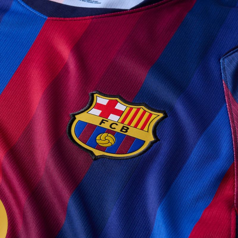 Pánsky futbalový dres Nike FC Barcelona Dri-Fit Stadium Home deep garnet/blue void/mineral yellow 9