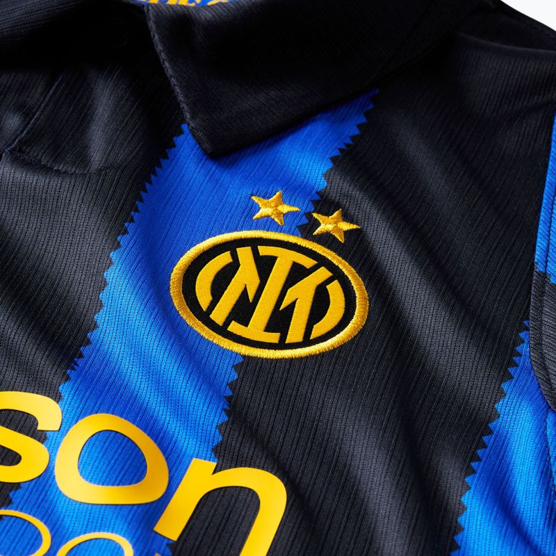 Detský futbalový dres Nike Inter Milan Dri-Fit Stadium Home lyon blue/black/university gold 3