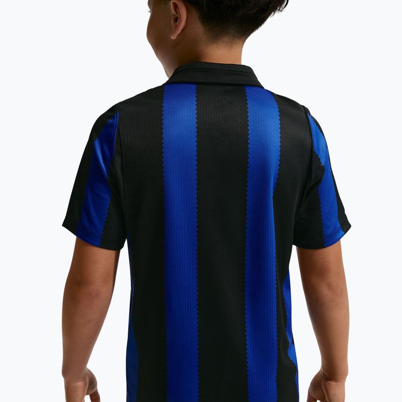 Detský futbalový dres Nike Inter Milan Dri-Fit Stadium Home lyon blue/black/university gold 10