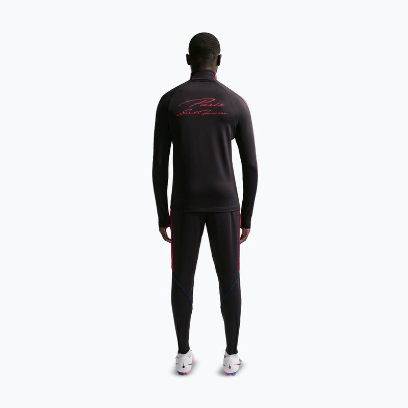 Pánska futbalová mikina Nike Paris Saint-Germain Strike Dri-Fit Soccer Knit Drill Top black/global red/global red 3