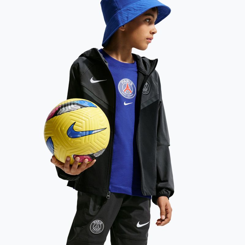 Detské futbalové nohavice Nike Paris Saint-Germain Tech Tech Woven black/white 4