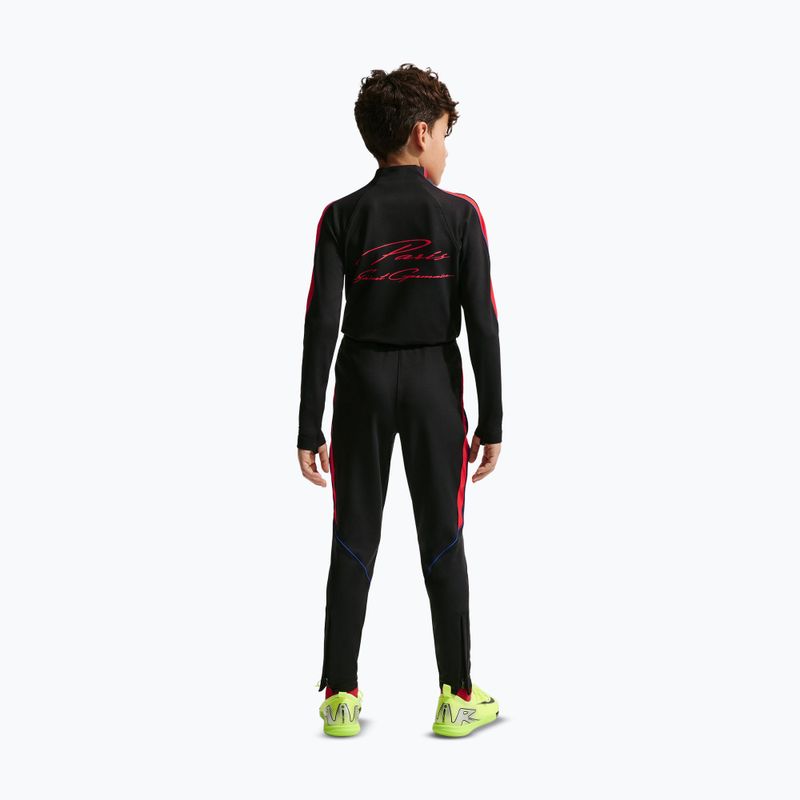 Detské futbalové nohavice Nike Paris Saint-Germain Strike Dri-Fit black/global red/global red 3